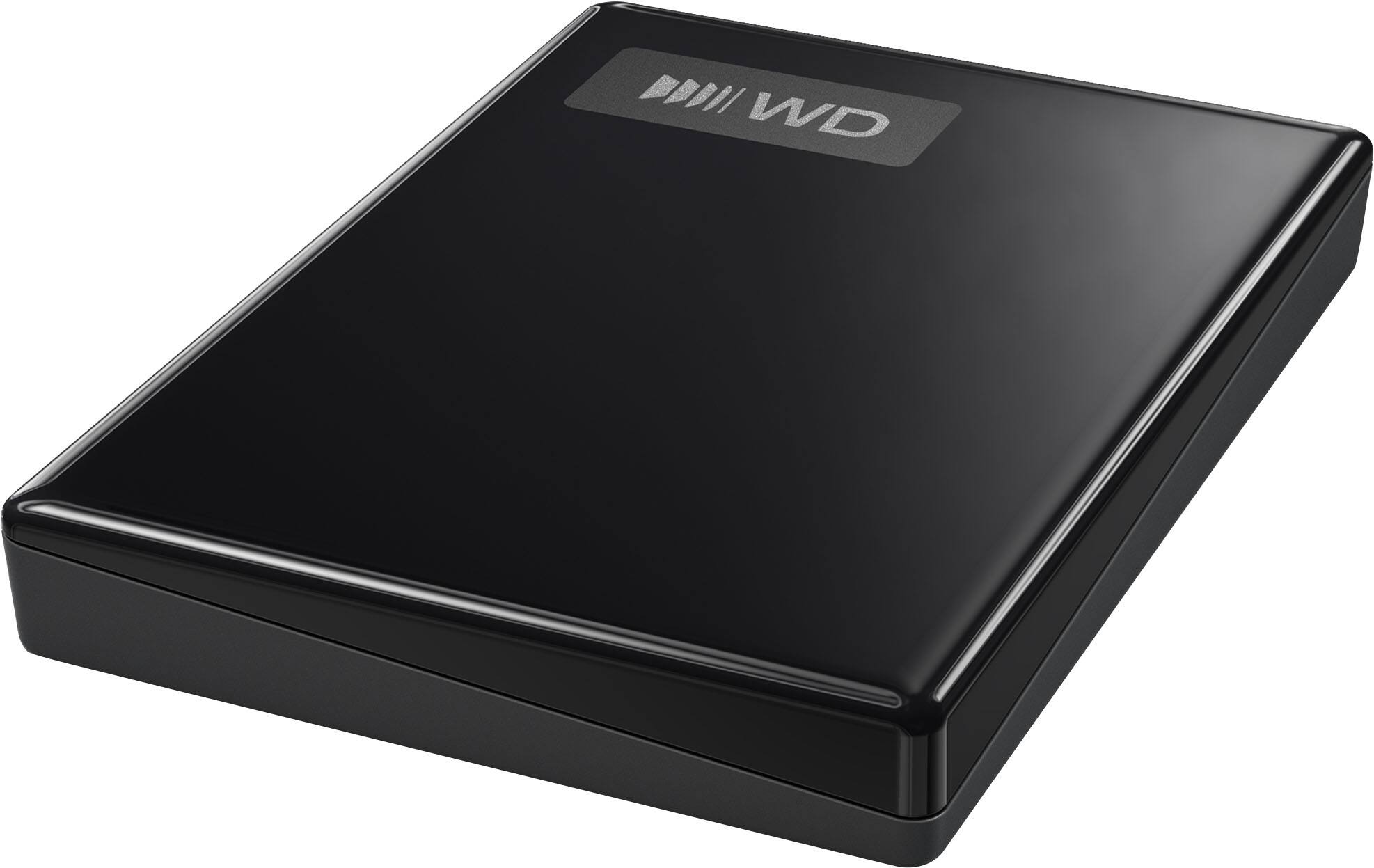 Alt View 3. WD - 2TB WD My Passport Portable Hard Drive - Black.