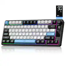 2.4G % BT1 BT2 ESC F1 - F12 DEL TAB Q W E R T Y U I O P PAUSE CAPS A S D F G H J K L ENTER SHIFT Z X C V B N M PGNUP PGN ALT CTRL WIN FN