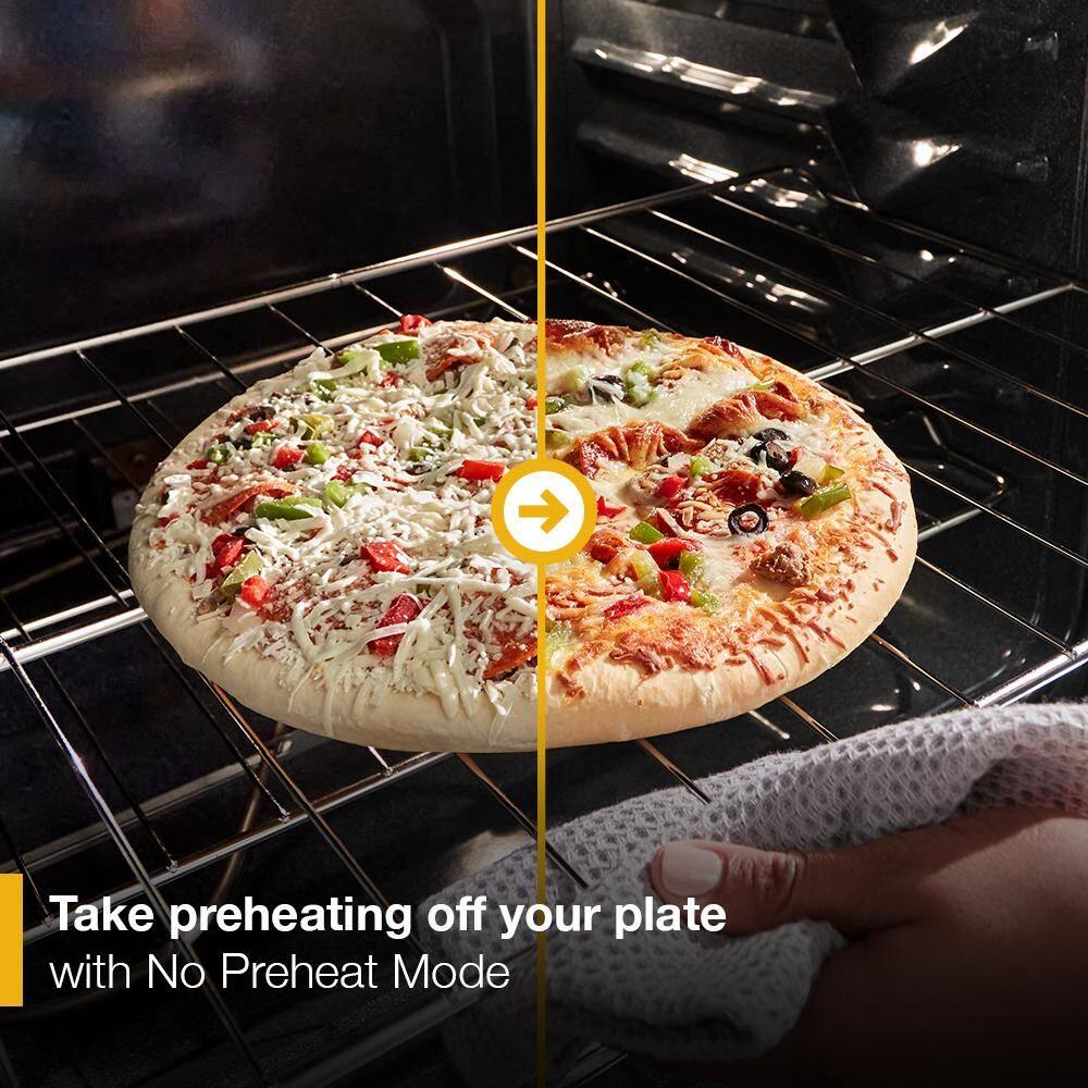 Take preheating off your plate with No Preheat Mode