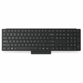 Lenovo - Wireless Multi-Mode Pro Keyboard 6000-US English - Wireless Connectivity - Bluetooth/RF - 5.3 - 2.40 GHz - USB - Eclipse Black