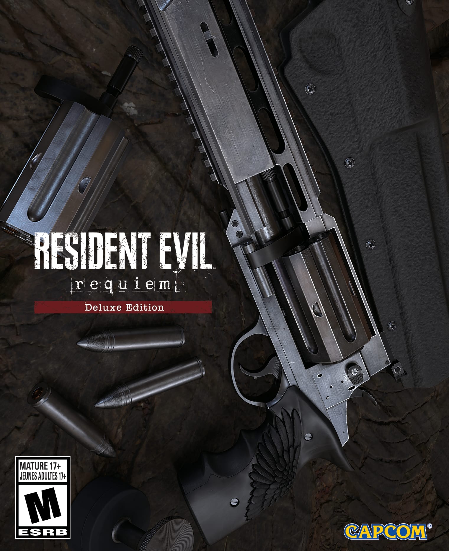 RESIDENT EVIL Requiem Deluxe Edition
MATURE 17+ JEUNES ADULTES 17+ M ESRB
CAPCOM