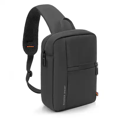 Sharper Image - Crossbody Bag, Water Resistant Sling Backpack, Daypack Chest Bag for Travel, Hiking, Outdoor - Black Sharper Image - Crossbody Bag, Water Resistant Sling Backpack, Daypack Chest Bag for Travel, Hiking, Outdoor - Black