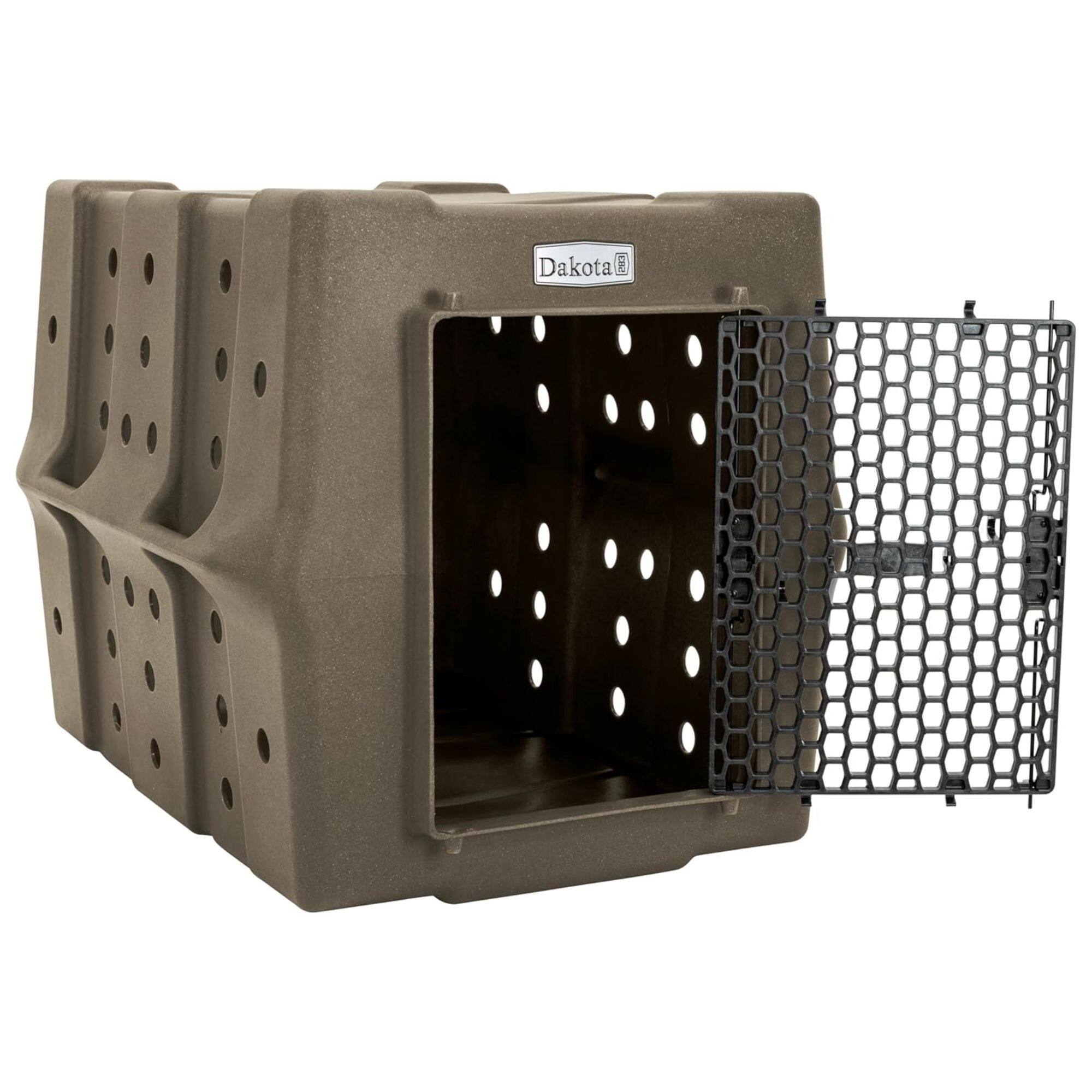 Alt View 6. Dakota 283 - Dakota 283 Canine Rough and Tough Economy Pet Kennel, Large, Coyote Granite.