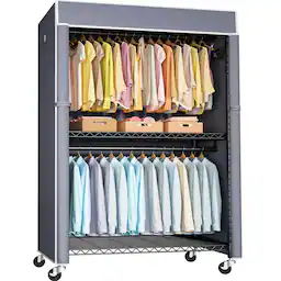 Black Rack with Grey Cover