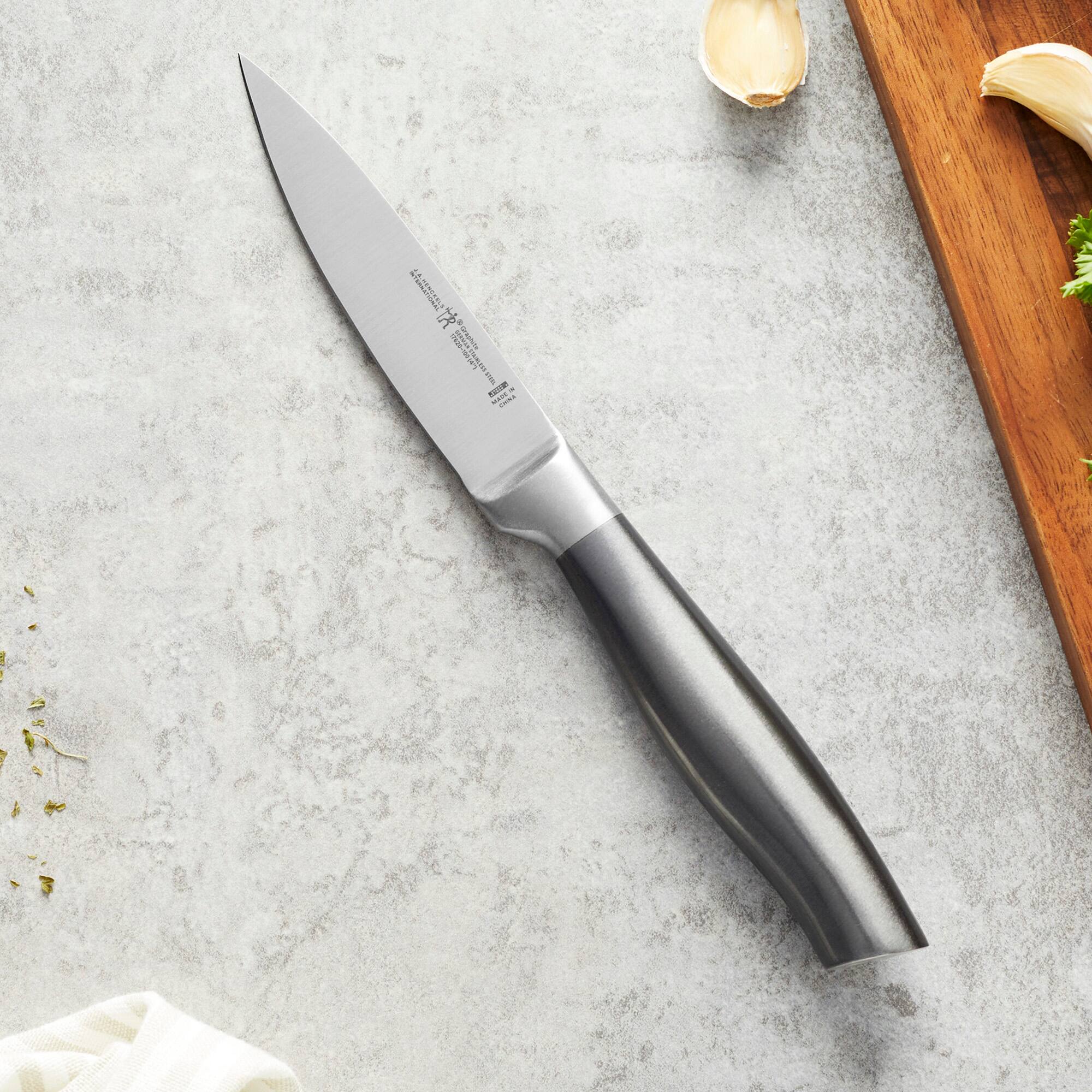 Alt View 1. Henckels - Henckels Graphite 4-inch Paring Knife - Stainless Steel.