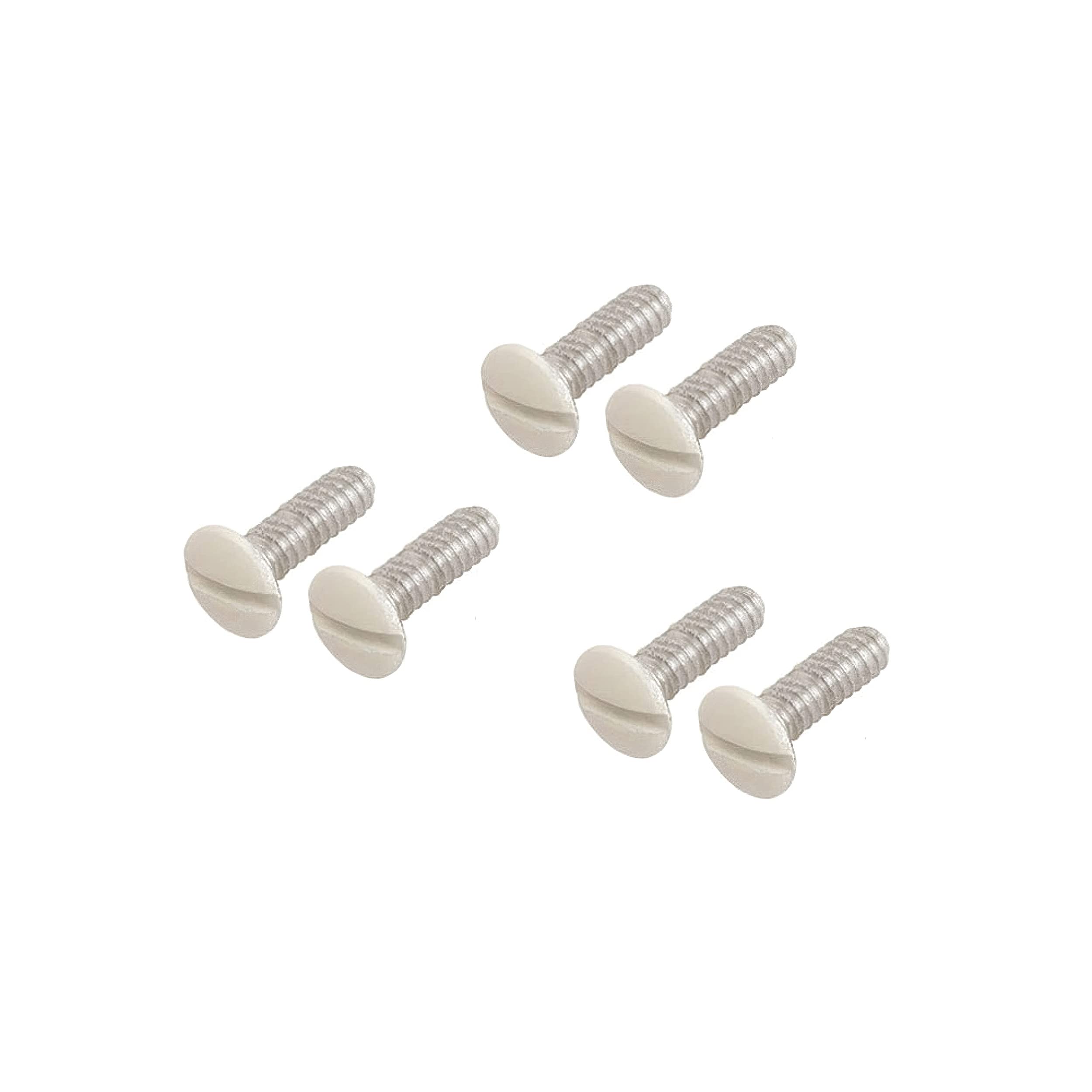 Left. Cmple.com - Cmple - Decorator Wall Plate Insert Decorative Faceplate Standard Keystone Wall Plate Cover - 3 Gang - White.