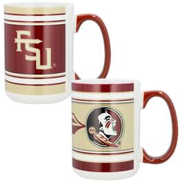 Indigo Falls - Florida State Seminoles 15oz. Home & Away 2-Pack Mug Set - Multicolor