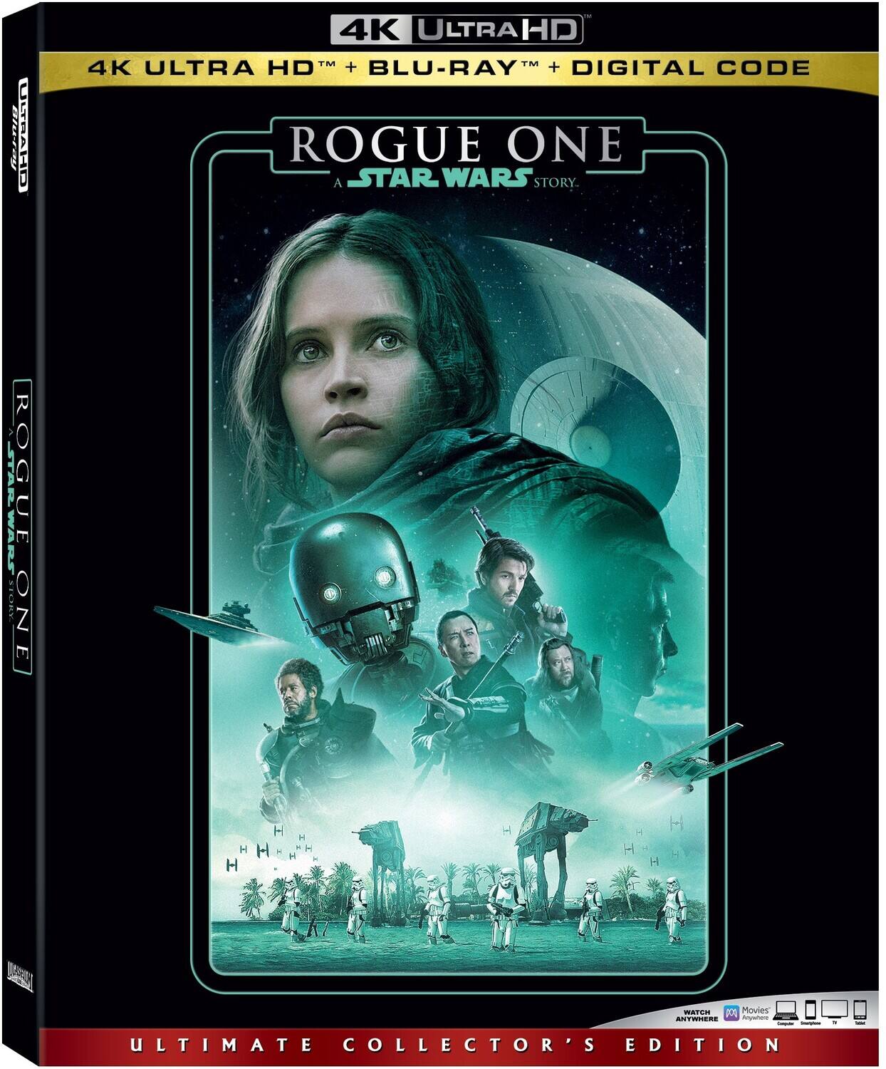 Alt View 1. Rogue One: A Star Wars Story   - 4K Blu-Ray.