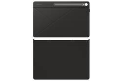 Samsung - Galaxy Tab S10 FE+ Smart Book Cover - Black - Front_Zoom