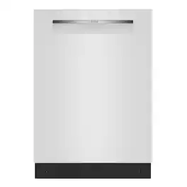 Bosch - 300 Series 24" Top Control Smart Built-In Tub Dishwasher with 3rd Rack and Zone Wash, 46 dBA - White