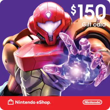 A $150 Gift Card Nintendo eShop.