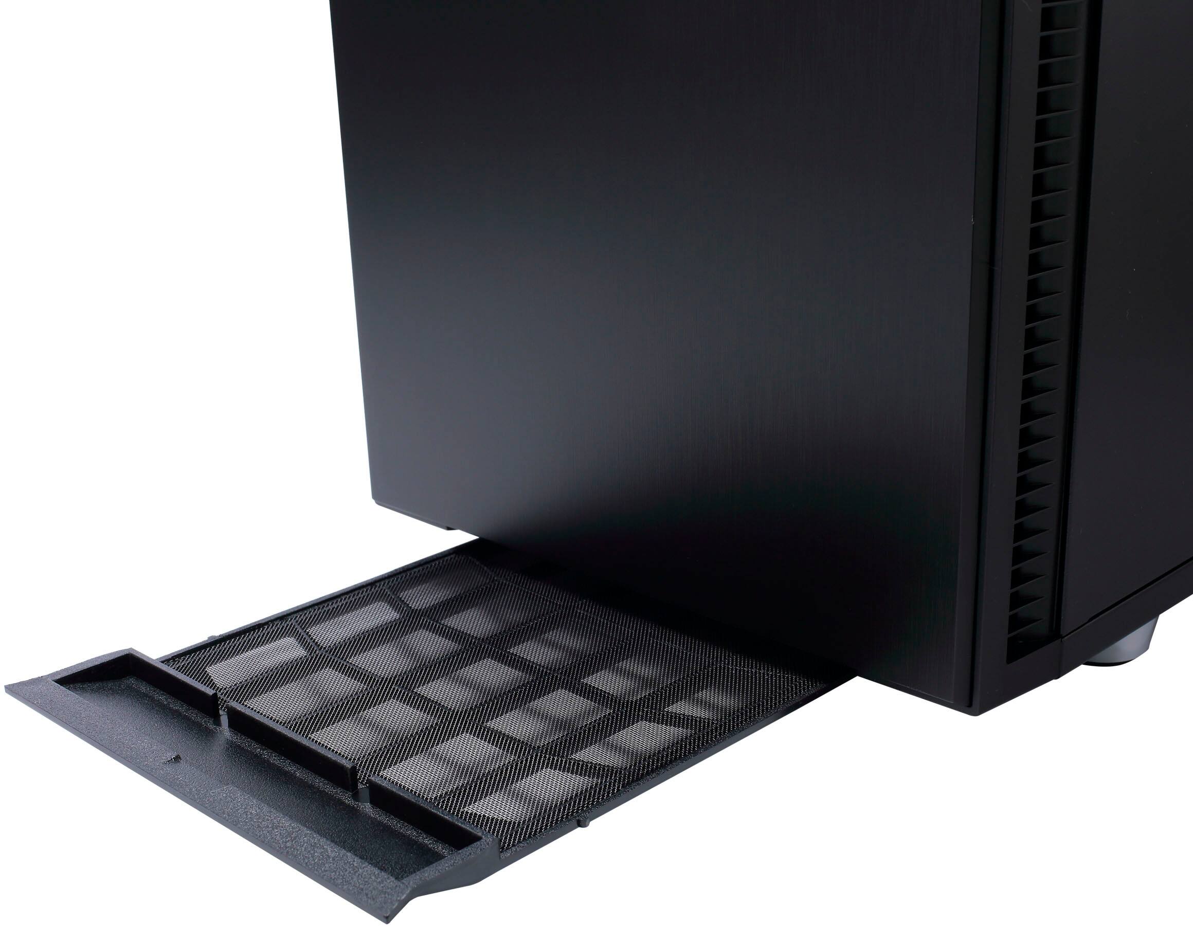 Alt View 20. Fractal Design - Define R5 Black Silent ATX Mid-Tower PC Case - Black.