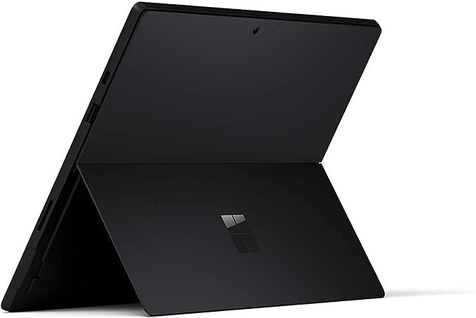 Back. Microsoft - Microsoft Surface Pro 7 – 12.3" Touch-Screen - 10th Gen Intel Core i7-16GB Memory - 256GB Solid State Drive – Matte Blac - Black.