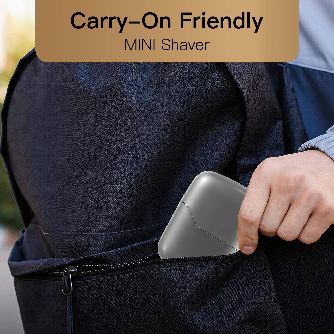 Carry-On Friendly  
MINI Shaver