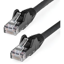 Startech - 6in Black Cat6 Patch Cable with Snagless RJ45 Connectors