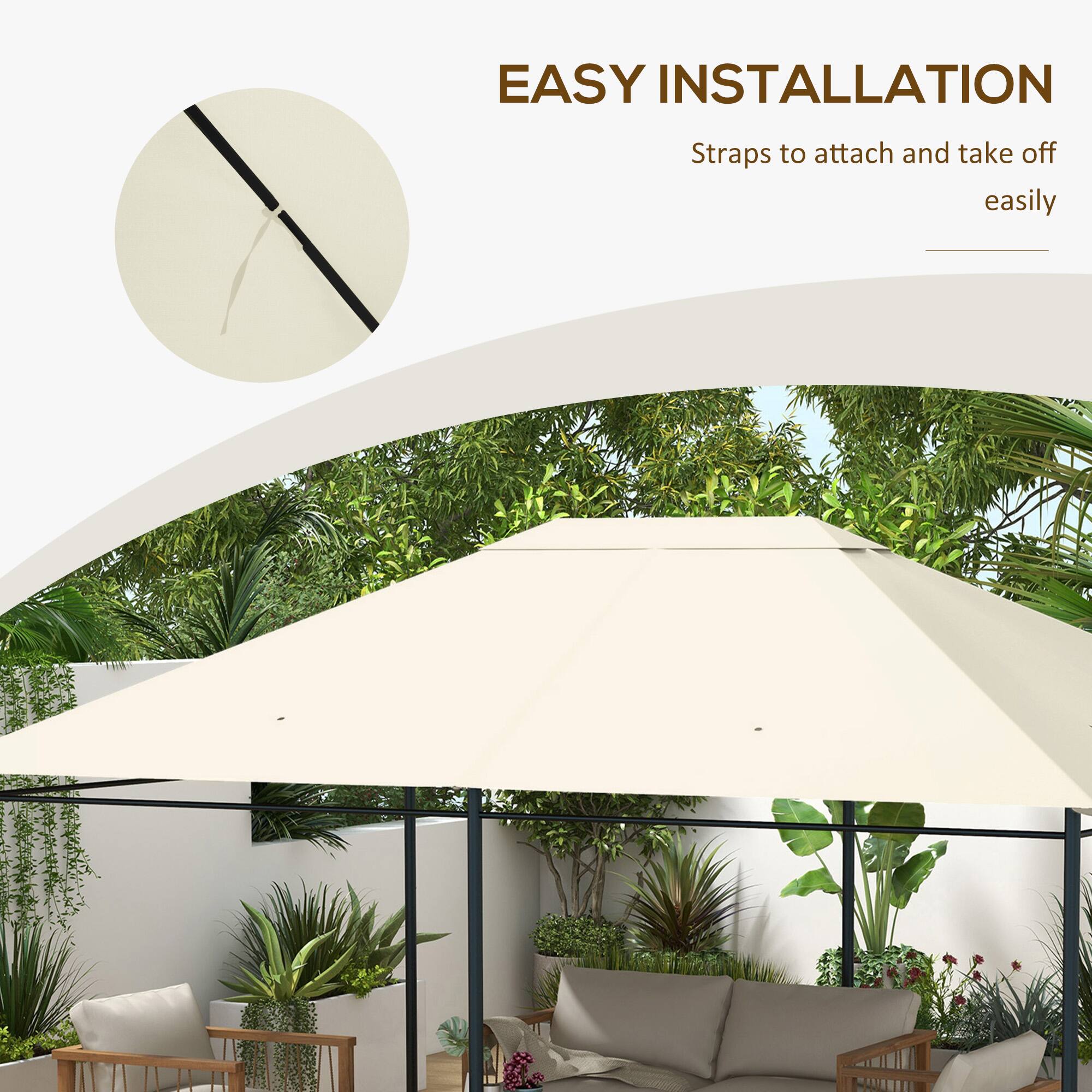 EASY INSTALLATION
Straps to attach and take off easily