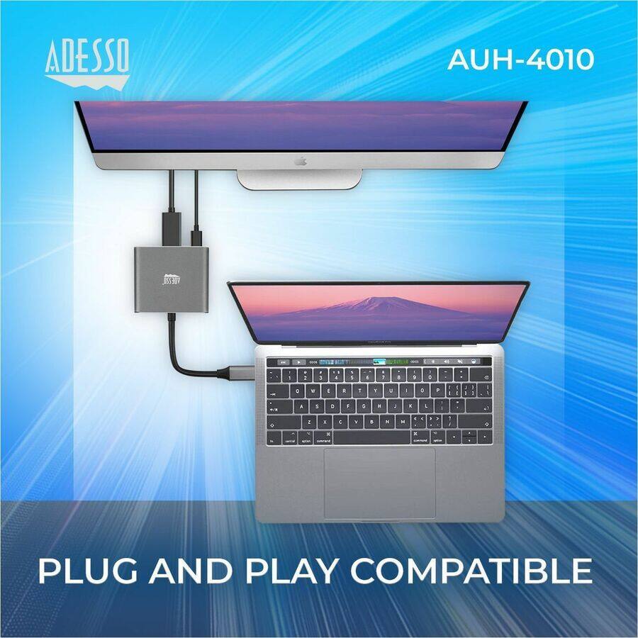 ADESSO AUH-4010  
PLUG AND PLAY COMPATIBLE