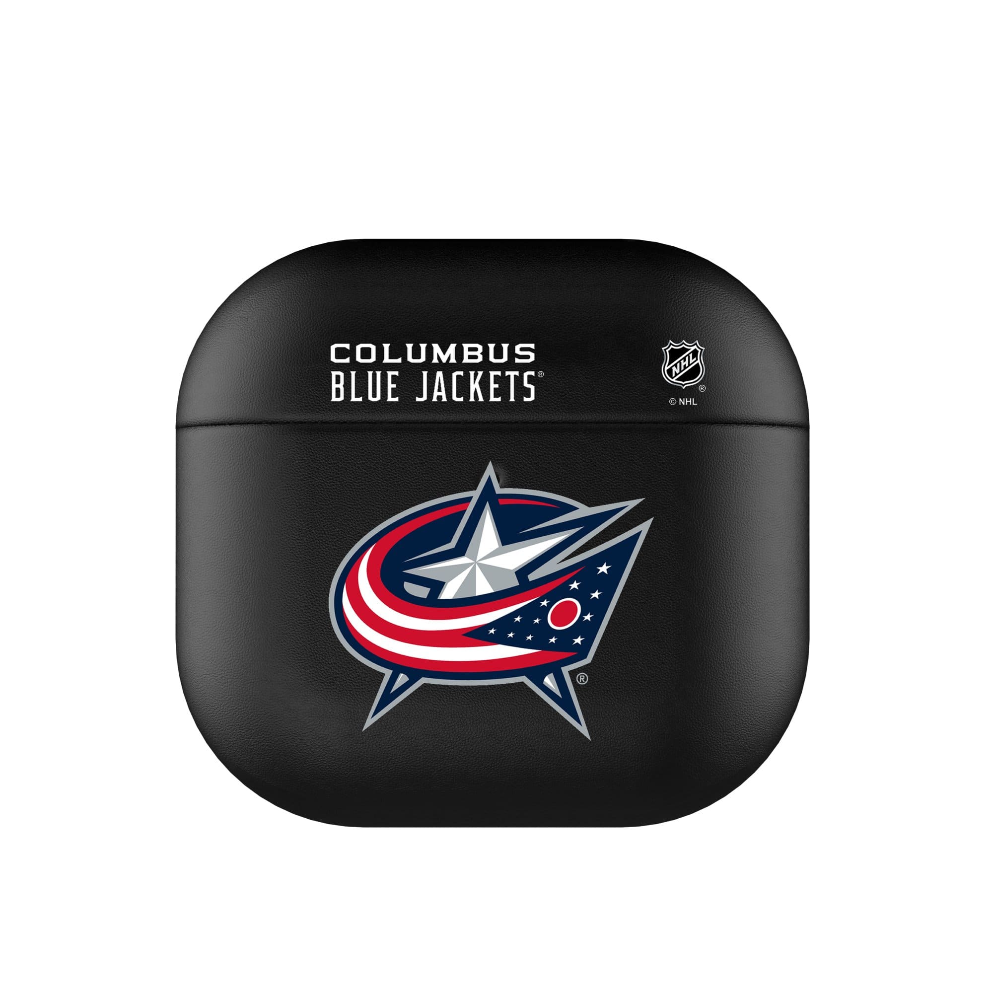 Photos - Headphone Case Columbus Keyscaper -  Blue Jackets  Blue Jackets Insignia AirPods 4th Generation Case Cover - No Size - Black 