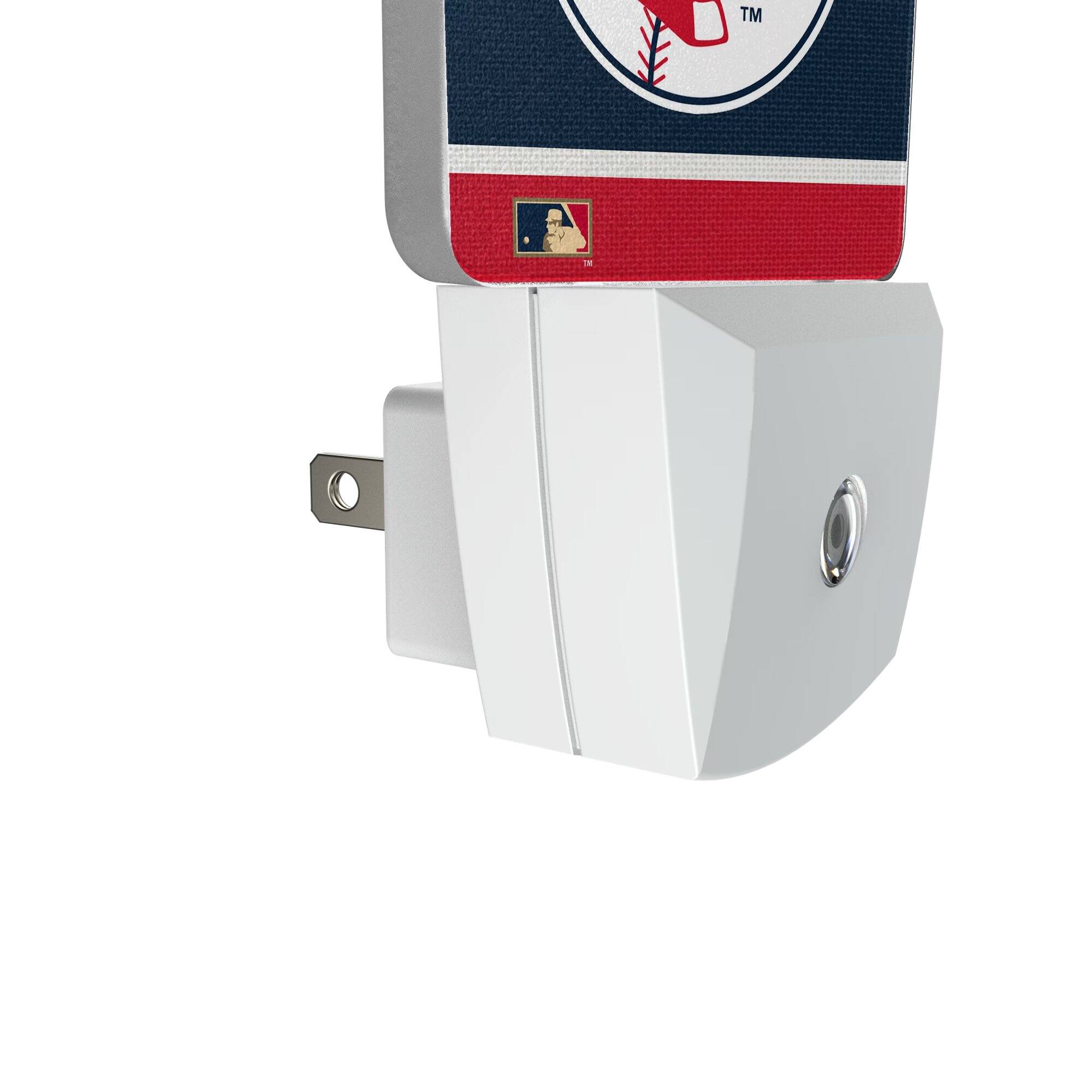 Alt View 2. Keyscaper - Stripe Design Nightlight 2-Pack - Multicolor.