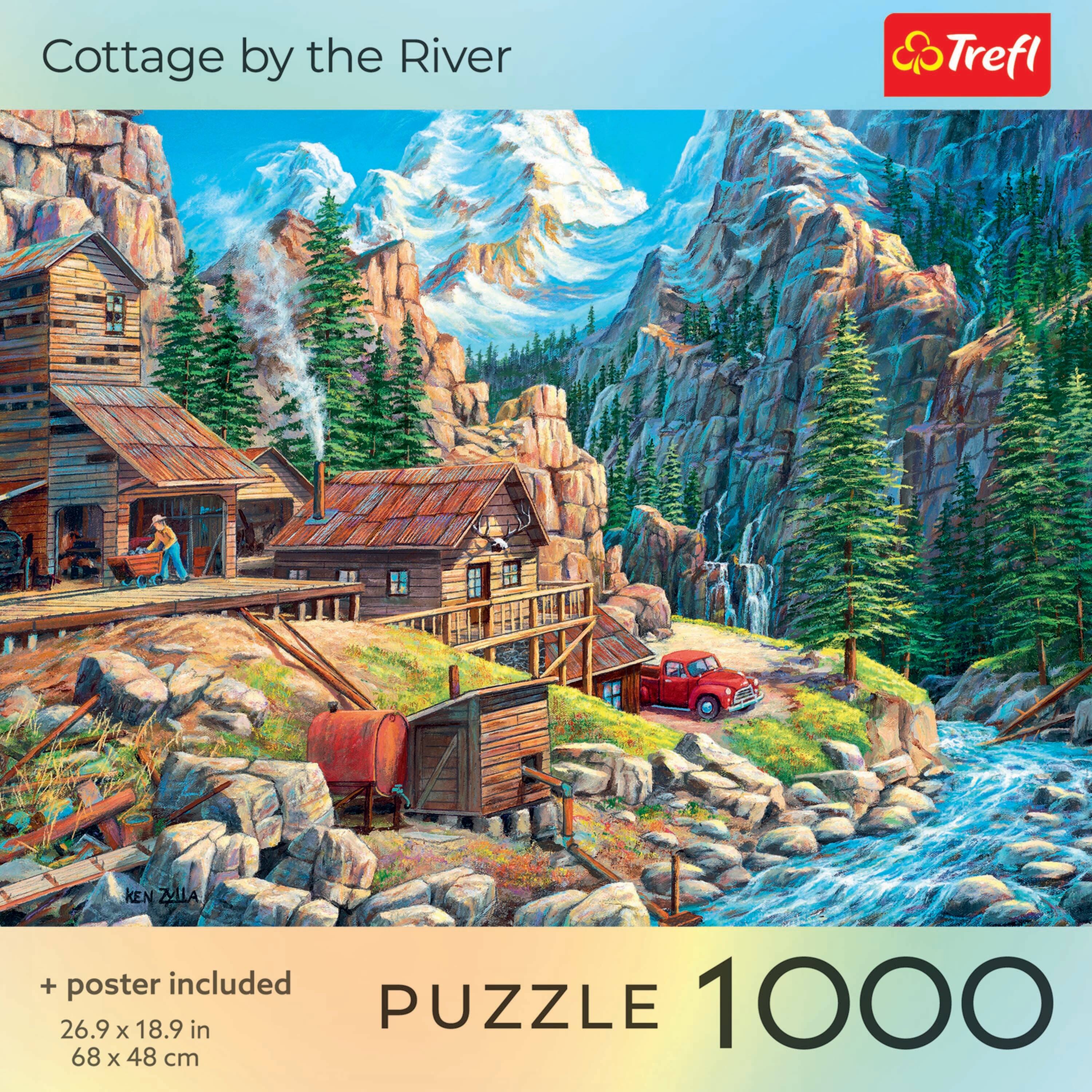 Cottage by the River

Trefl

+ poster included

26.9 x 18.9 in

68 x 48 cm

PUZZLE 1000