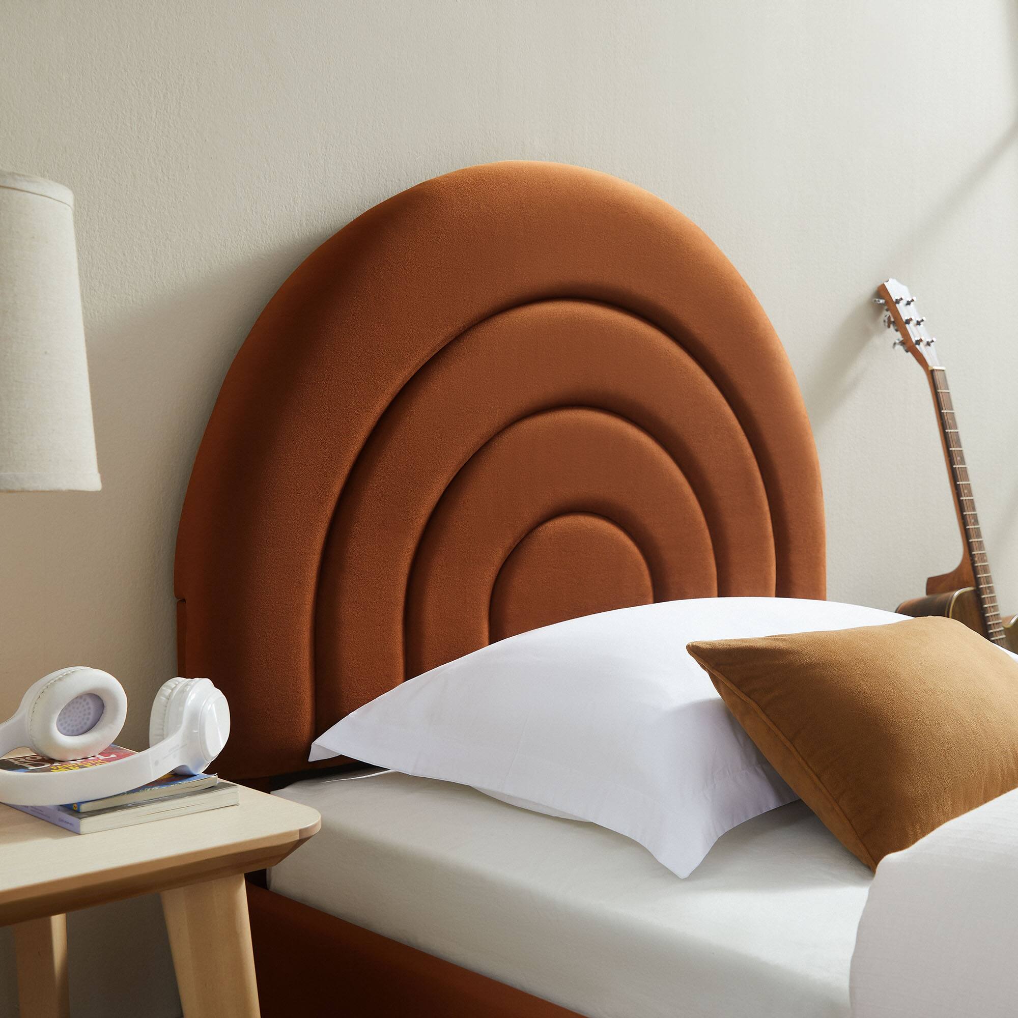 Alt View 4. Modway - Rael Performance Velvet King Platform Bed - Oatmeal.