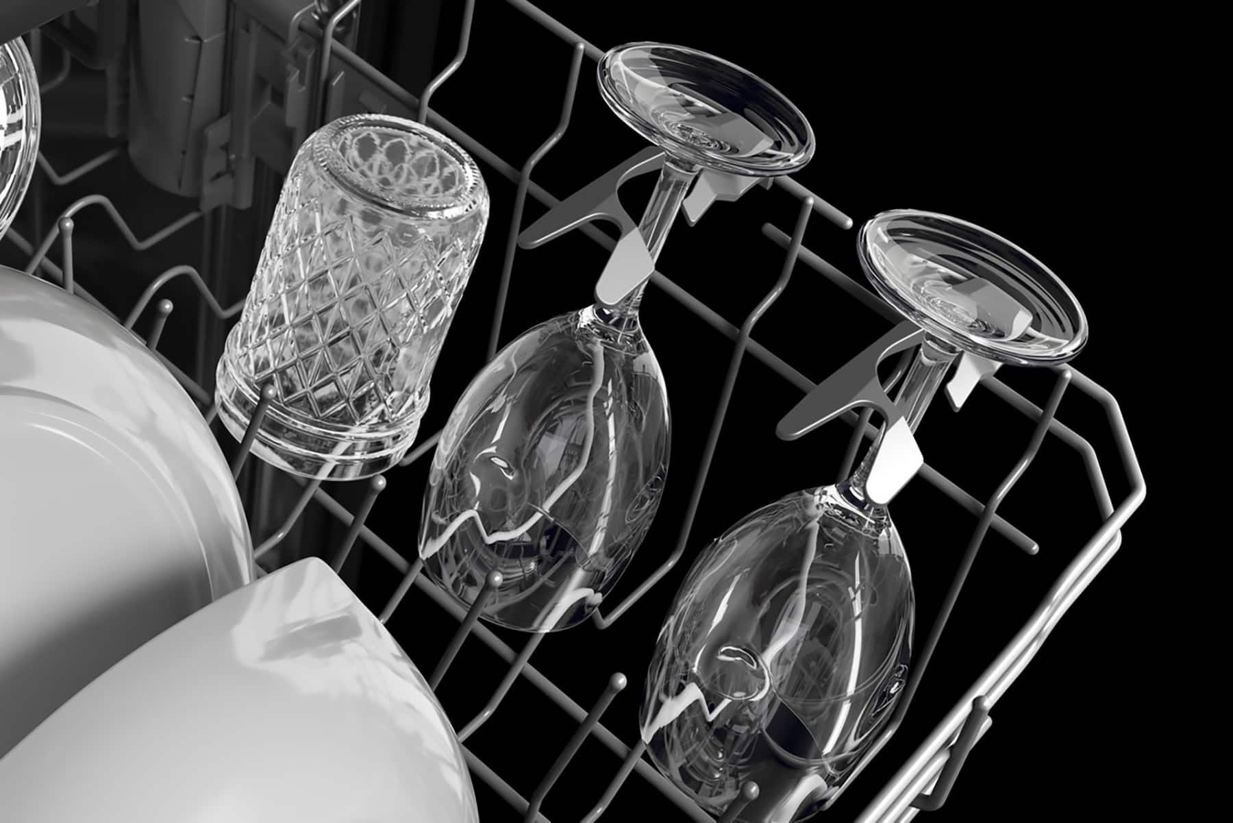 Alt View Zoom 21. KitchenAid - 24" Top Control Built-In Tub Dishwasher with 3rd Rack, Ultra-Bright LED Lighting, 44dBA - Stainless Steel.