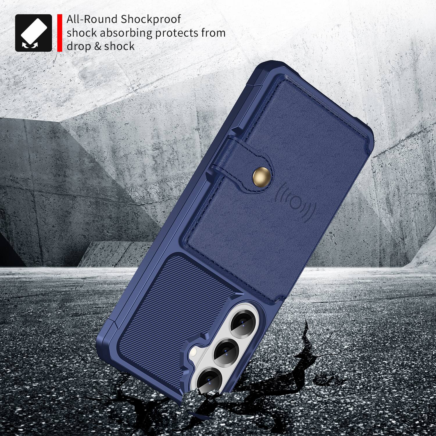 All-Round Shockproof shock absorbing protects from drop & shock