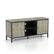 Front. Furniture of America - Ronda Industrial Wood TV Stand - Gray.