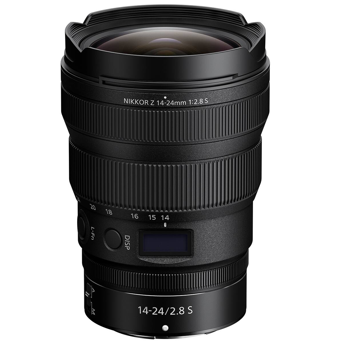 NIKKOR Z 14-24mm 1:2.8 S

20 18 L-Fn
16 DISP
15
14 I
M
14-24/2.8 S