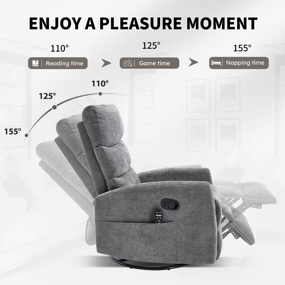 ENJOY A PLEASURE MOMENT

110°
125°
155°

Reading time
Game time
Napping time