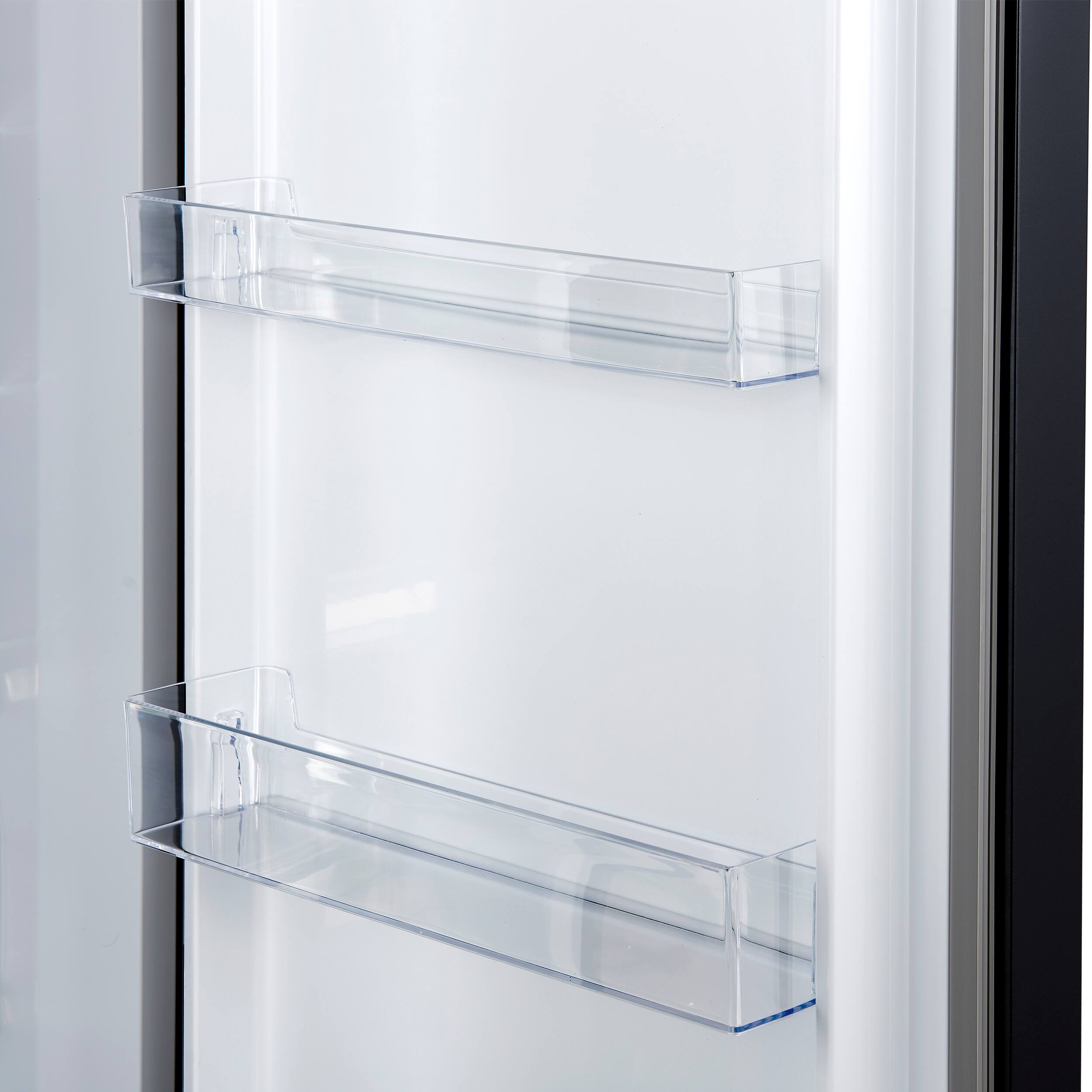 Alt View 11. Forno Appliances - Maderno 27.2 Cu. Ft. Side-by-Side Convertible Refrigerator with Decorative Grill Trim - Black.