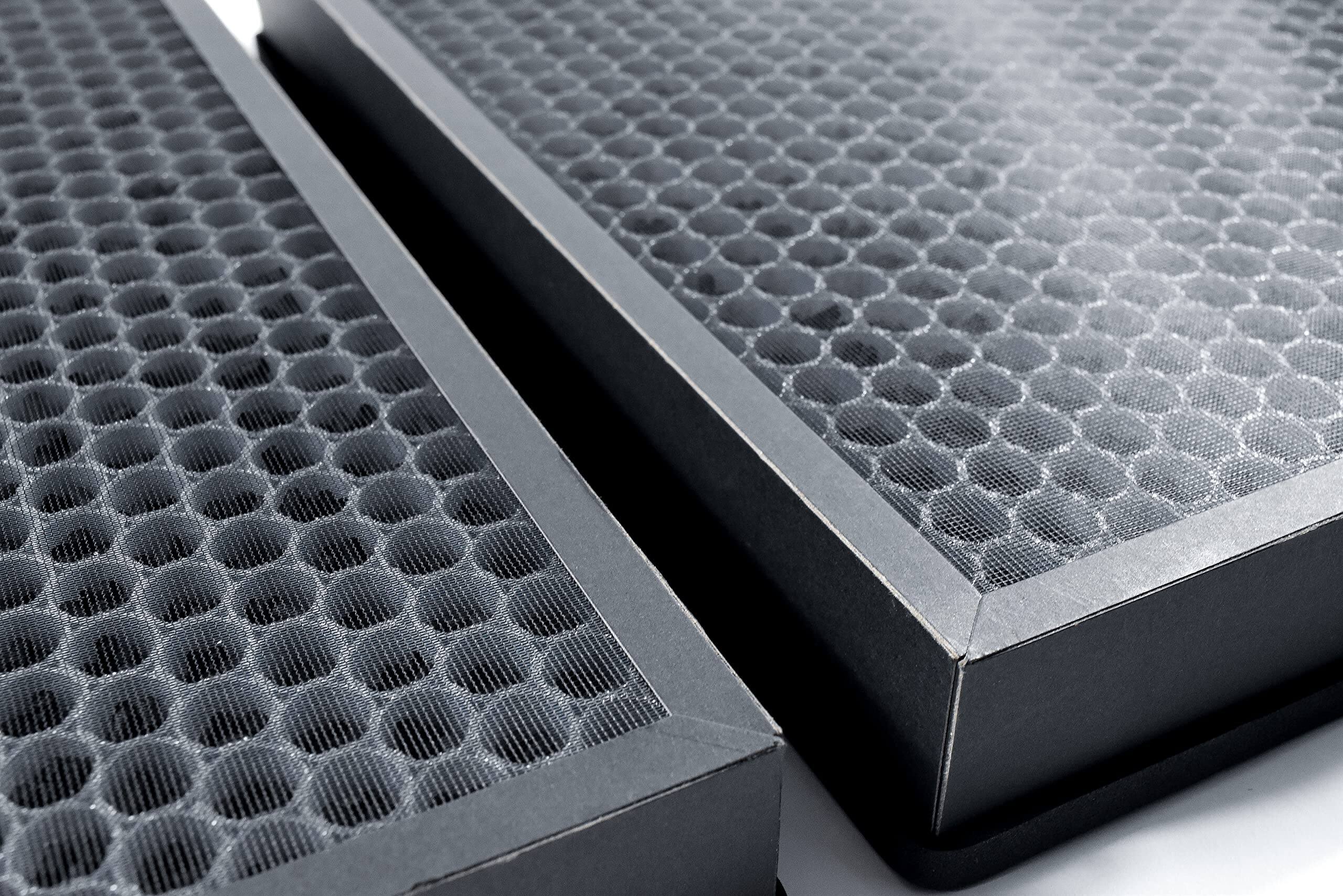 Alt View 2. HQRP - 2-Pack 2-in-1 HEPA Carbon Replacement Filters for Coway Airmega Max2 400 400S.