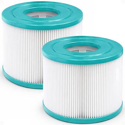 Front. Hurricane - Hurricane 2 Pack HF4401-02 Advanced Pool and Spa Filter Cartridge Replacement.