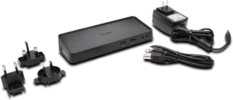 Left. Kensington - Kensington SD3650 Universal USB 3.0 Docking Station - USB 3.0 - 6 x USB Ports - 2 x USB 2.0 - 4 x USB 3.0 - Network.