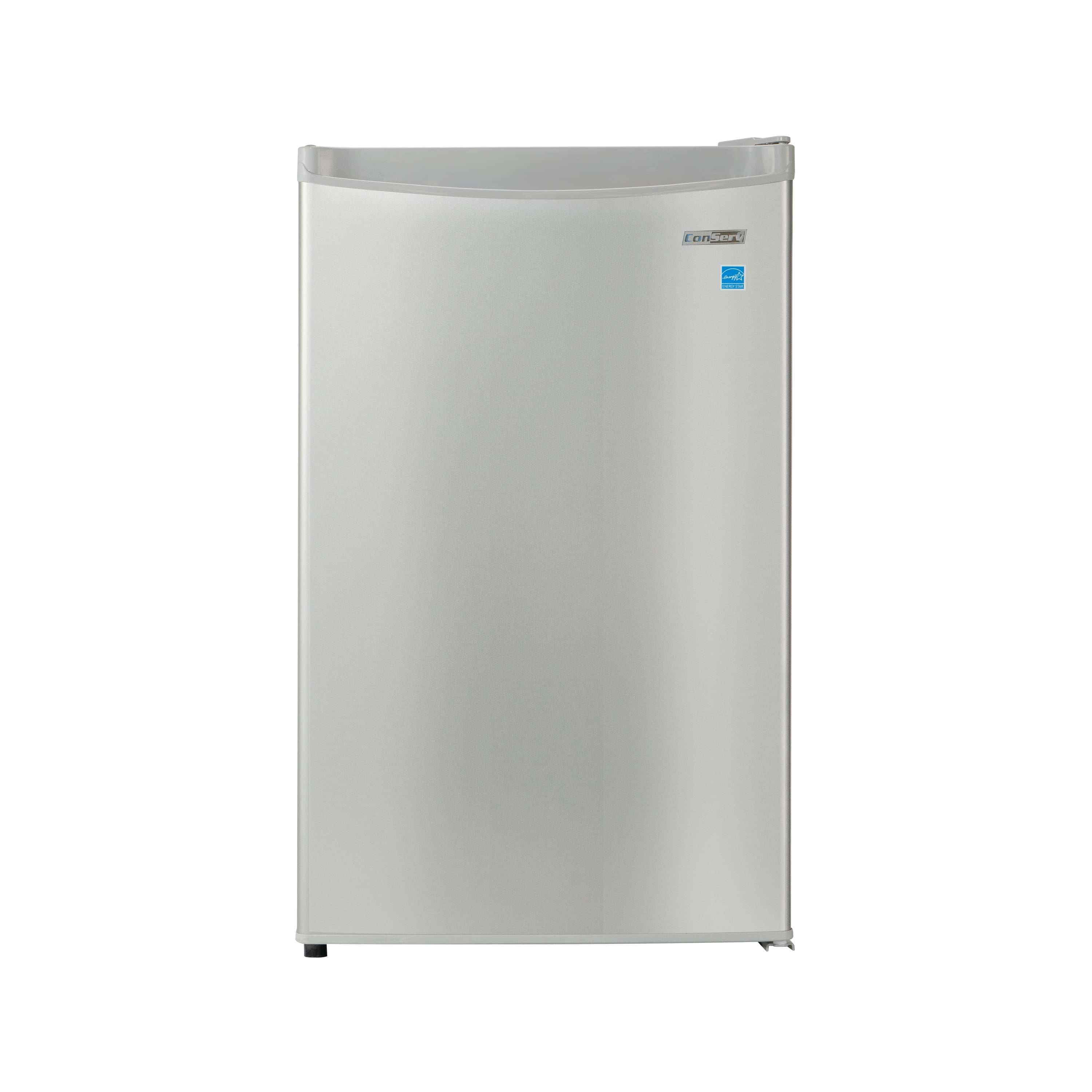 Conserv - 3.1 cu. ft. Garage Ready Compact Upright Freezer REVERSIBLE DOOR Freestanding 110V Energy Star - Stainless Steel
