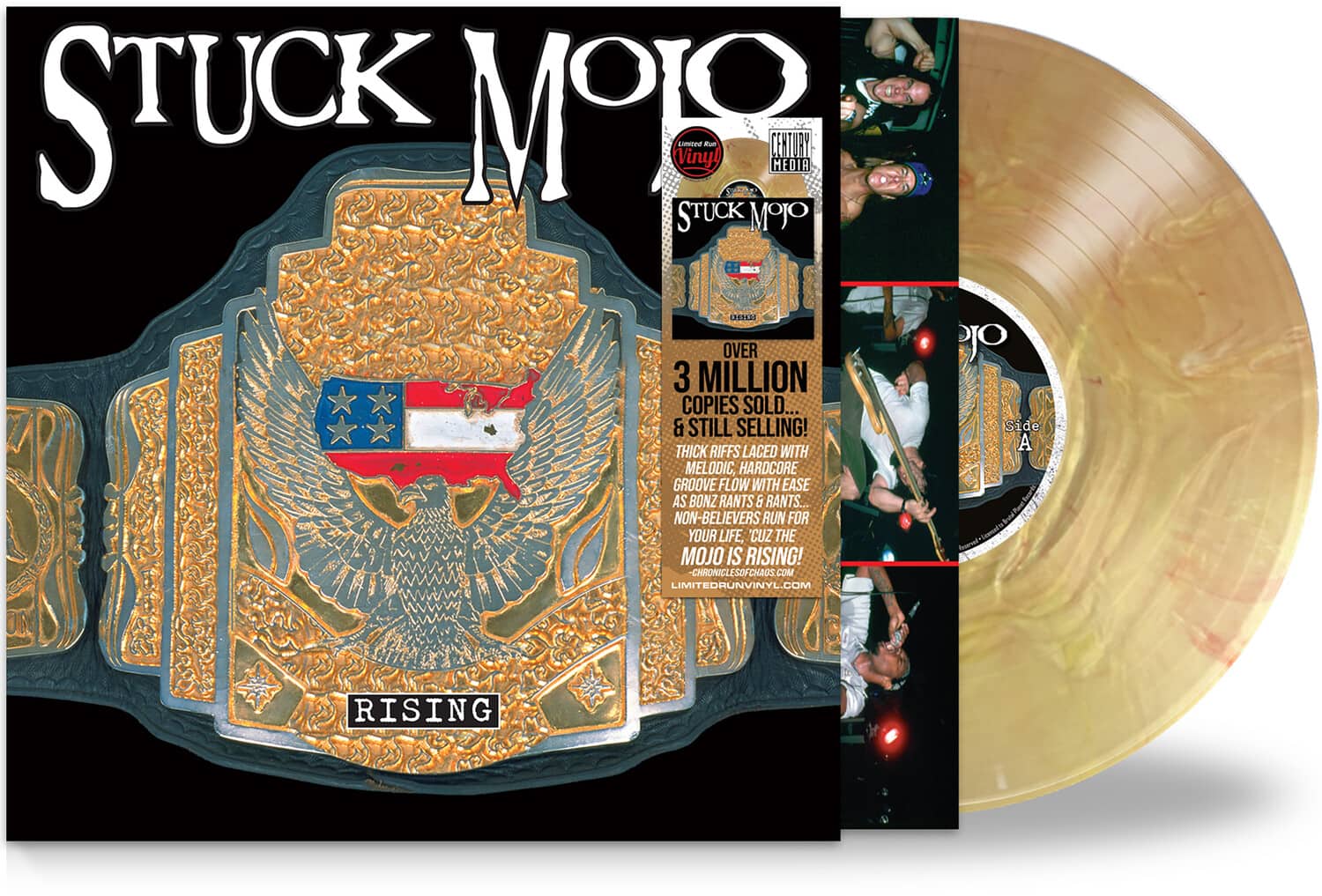 Stuck Mojo - Rising - Sunflare  - VINYL LP