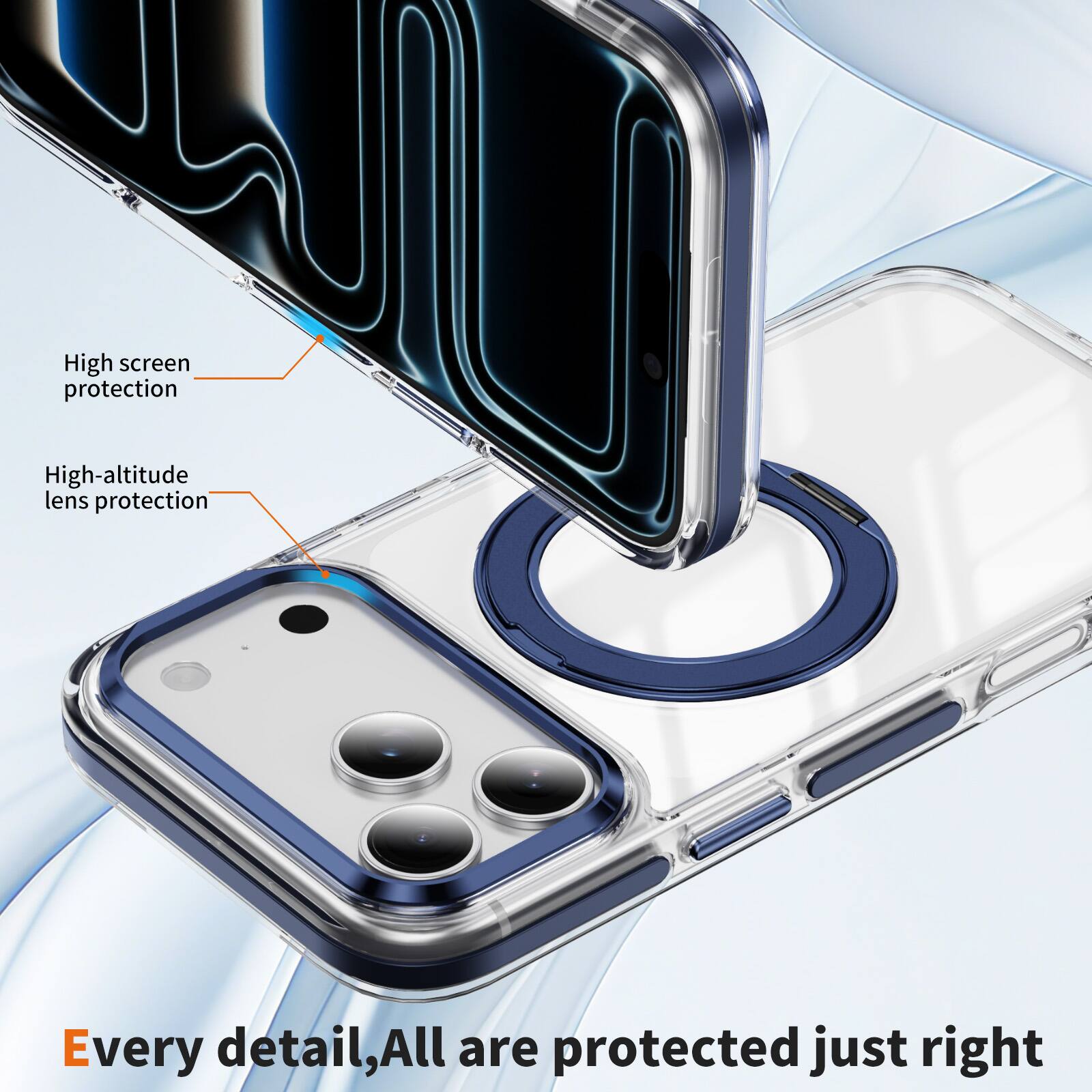 High screen protection  
High-altitude lens protection  

Every detail, all are protected just right