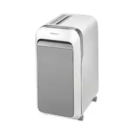 Fellowes - 5015501 Powershred LX220 20 Manual Sheet Capacity Micro-Cut Shredder - White