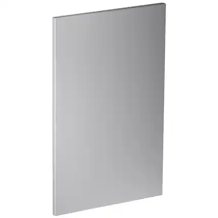 Front. Miele - Miele GFVi 453/72-7 18" Clean Touch Steel Dishwasher Door Panel integrated models G5000 dishwashers year 2019 and later.