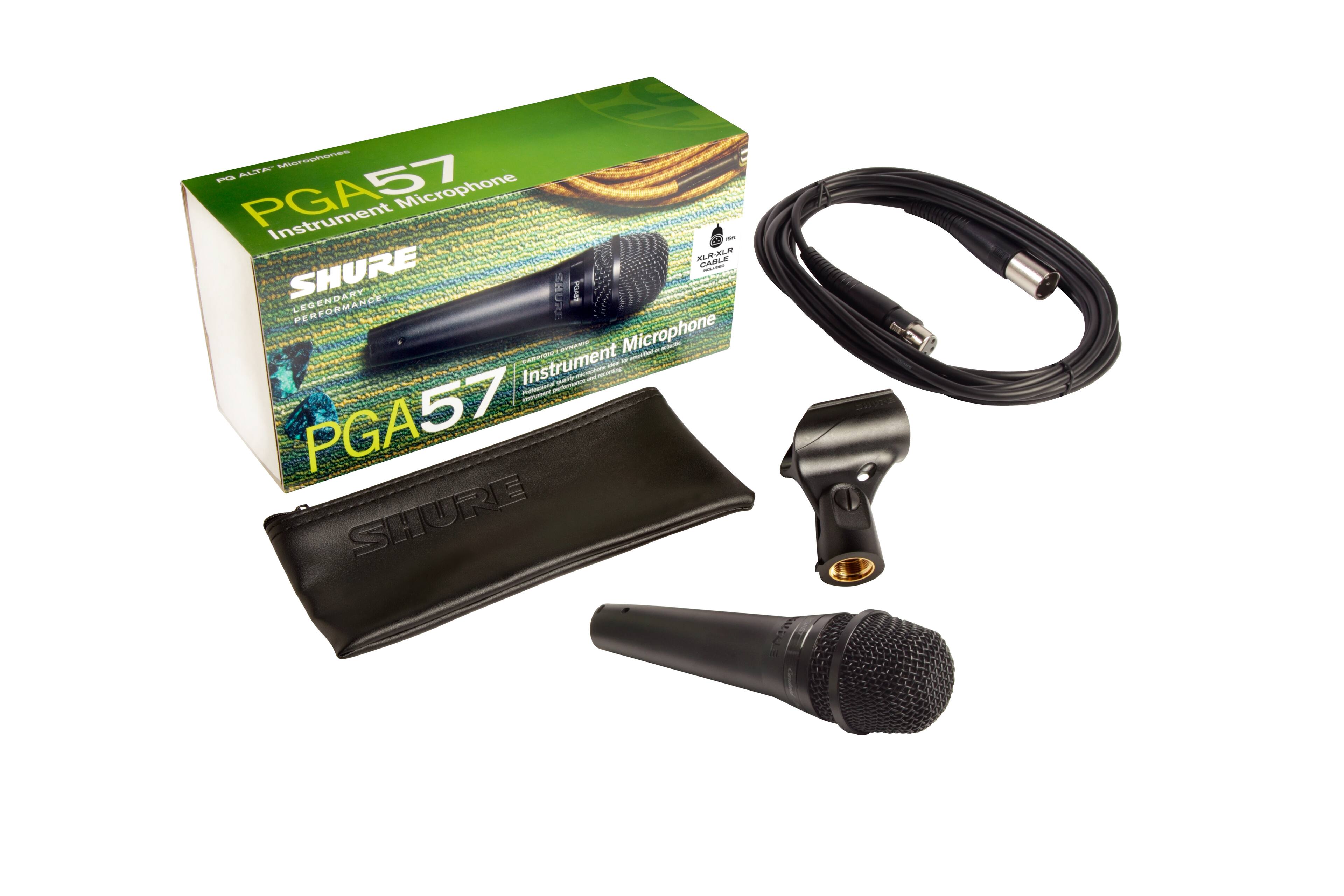 Alt View 11. Shure - Shure PGA57 Cardioid Dynamic Instrument Microphone System.
