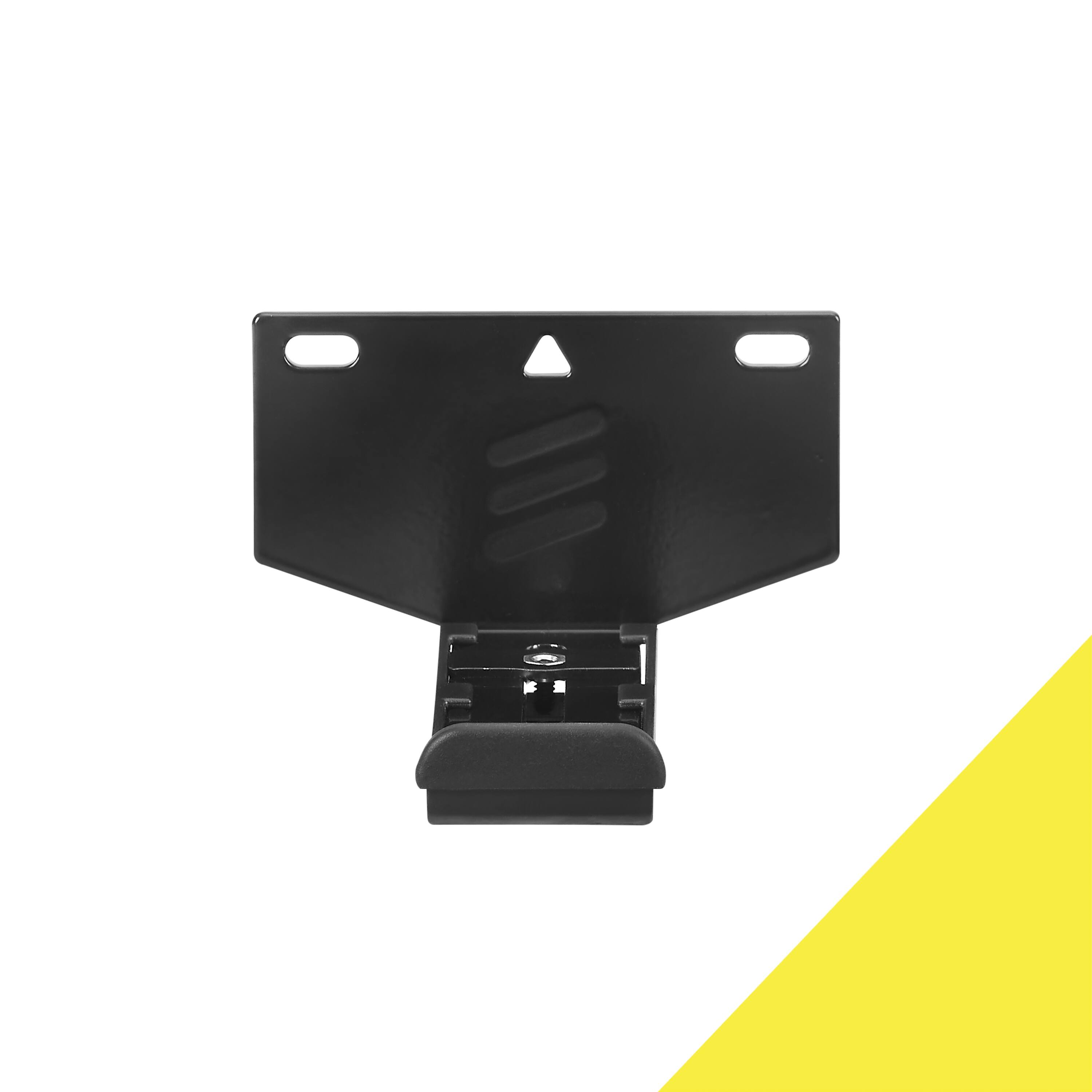 Alt View 17. Best Buy essentials™ - Fixed Soundbar Wall Mount for Most 20 lb. Soundbars - Black.