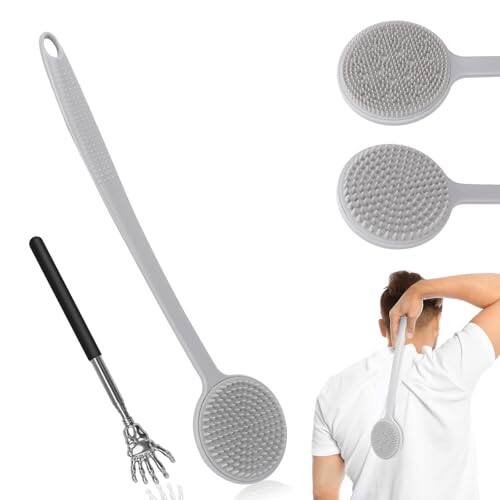 Front. DORLUKFU - Back Scratcher, 2025 New All Body Scratcher with 2 Scratch Surface, Back Massager & Scalp Massager & Scalp Exfoliator,.