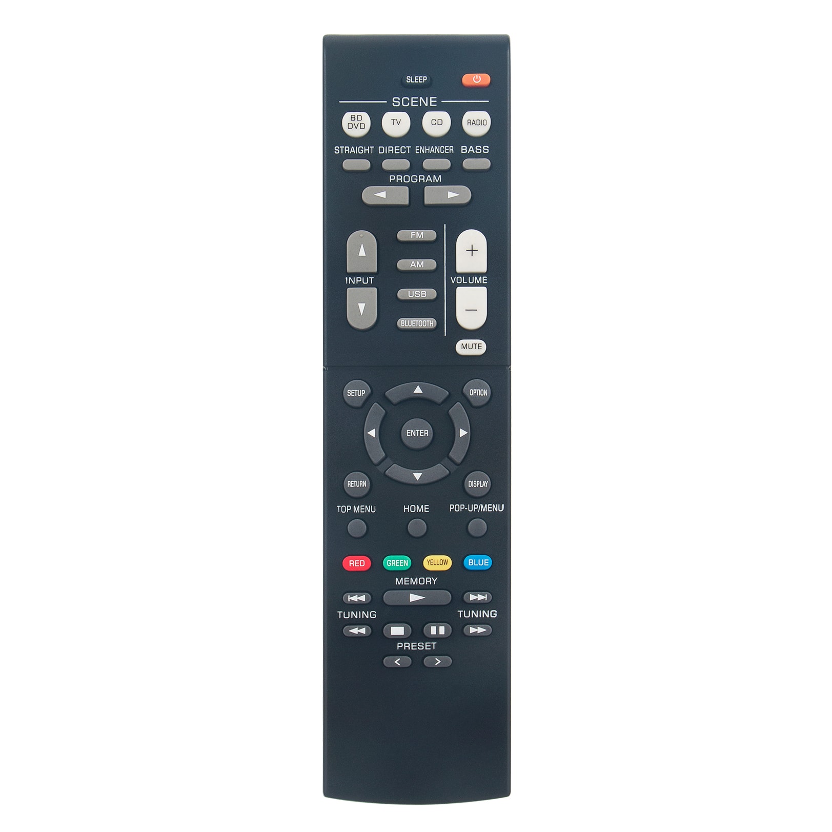 VINABTY Replaced Remote Control RAV561 ZZ43210 Fits for Yamaha AV