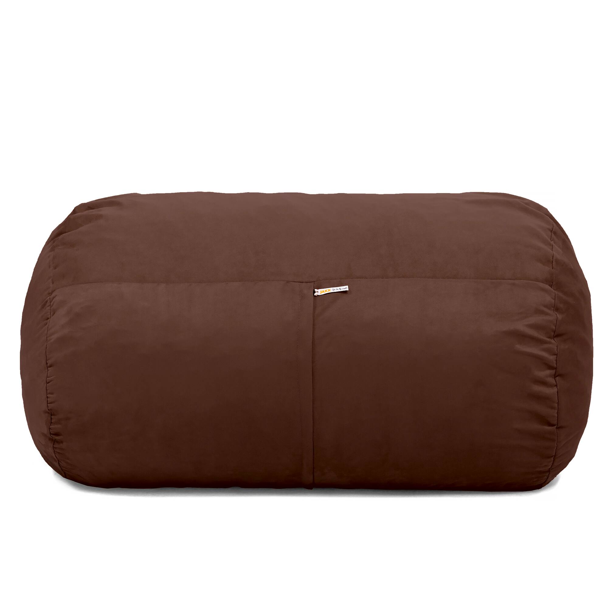 Jaxx - Sofa Saxx 4-foot Bean Bag Lounger - Chocolate
