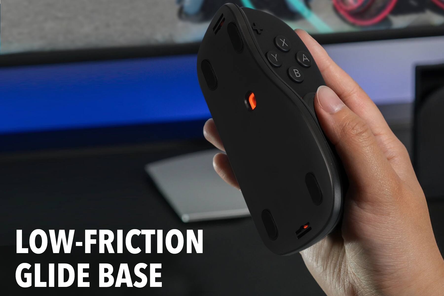 LOW-FRICTION GLIDE BASE