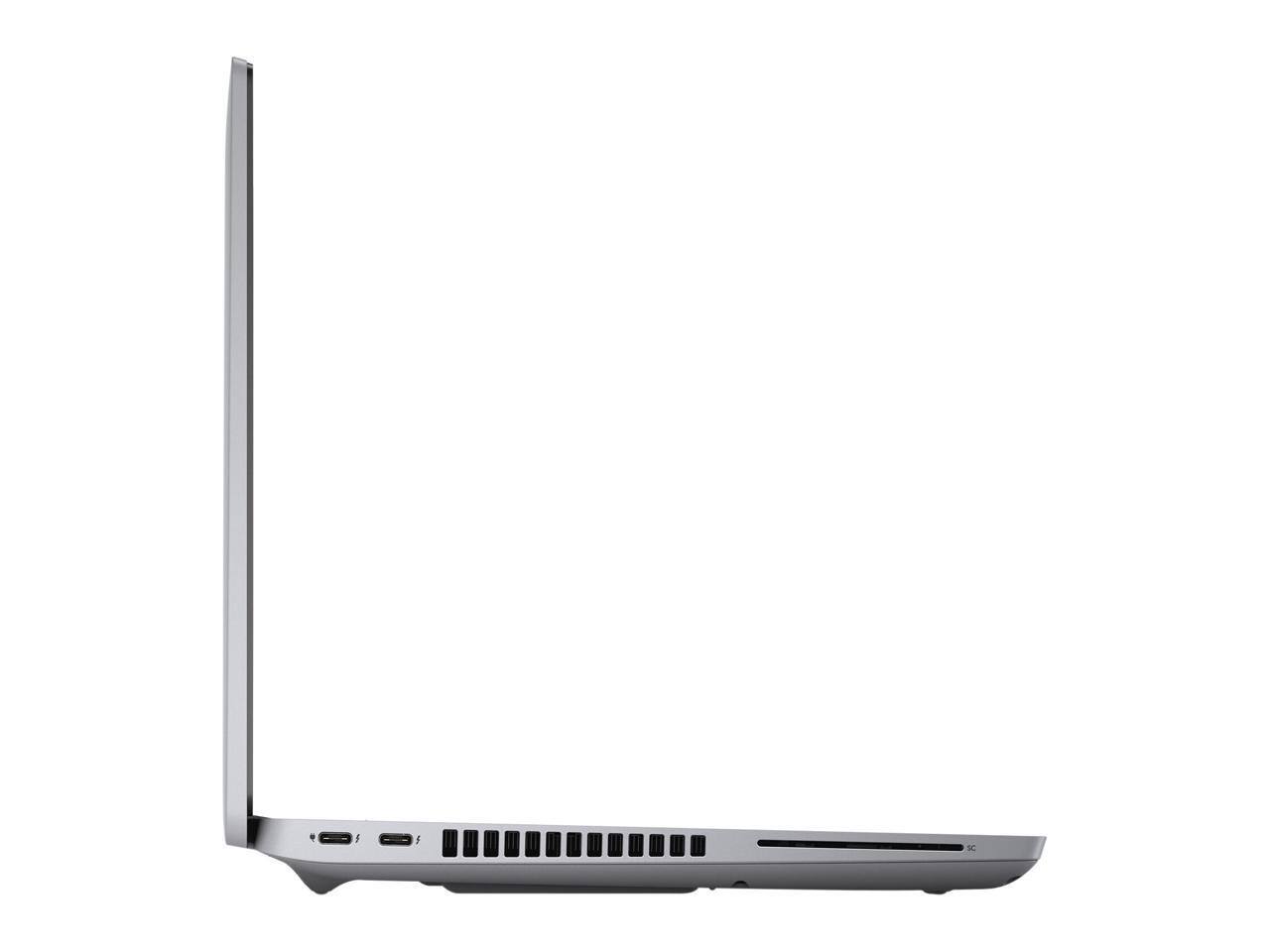 Alt View 2. Dell - Dell Latitude 5421 Laptop Intel Core i5-11500H 2.9GHz 16GB Memory 256GB SSD 14" FHD Windows 11 Pro 64-bit Touchscreen - Gray.