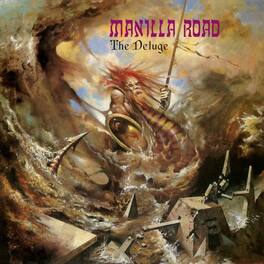 Manilla Road - Deluge - Orange/blue - VINYL LP