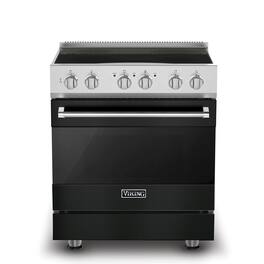 Viking - 3-Series Induction Self-Clean Range - Antique Bronze