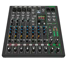Mackie - ProFX10v3+ 10-Channel Analog Mixer with Enhanced FX, USB Recording Modes and Bluetooth