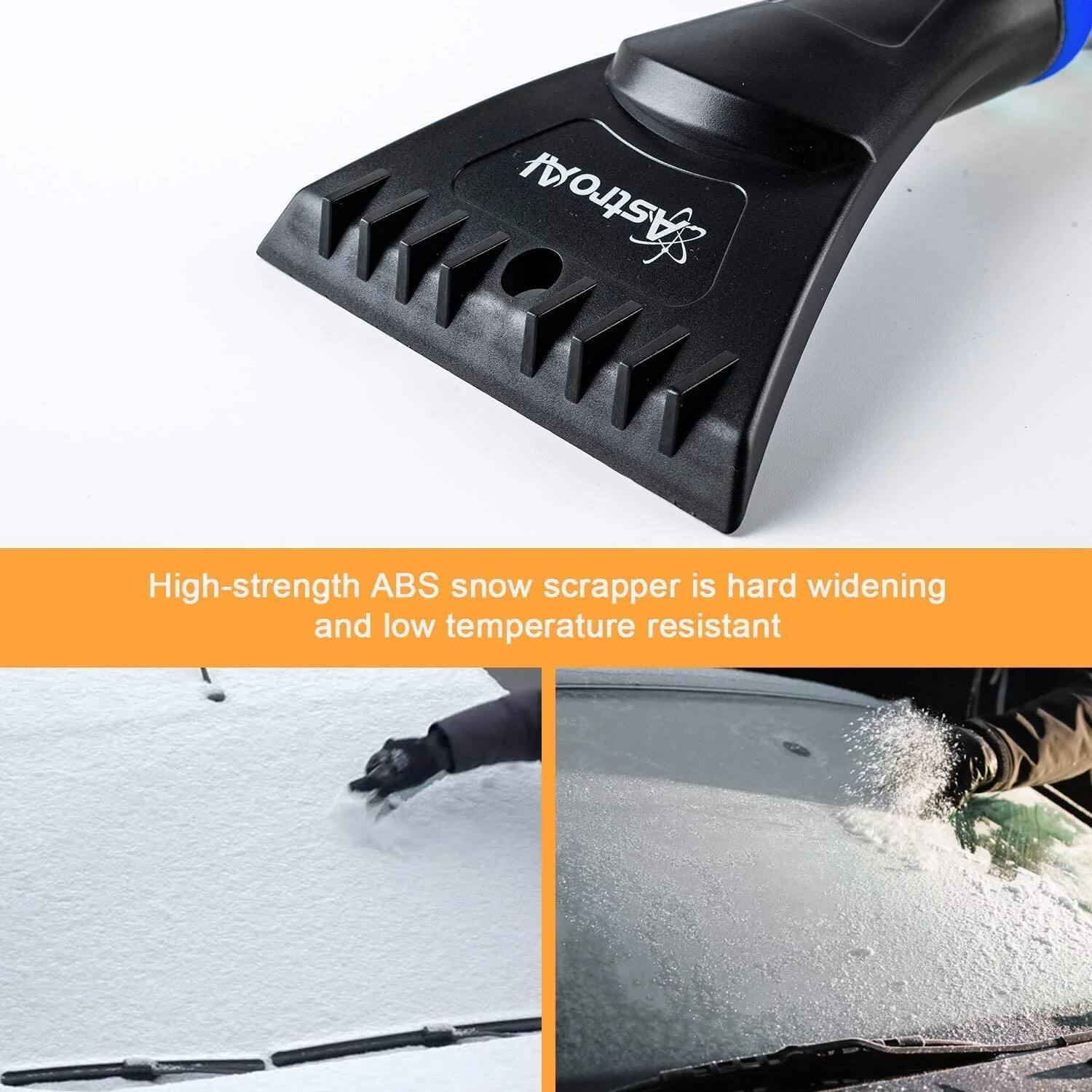 AstroA! KKK High-strength ABS snow scraper is hard widening and low temperature resistant

High-strength ABS snow scraper is hard widening and low temperature resistant